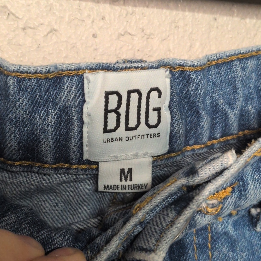 Urban Outfitters Patchwork Denim Mini Skirt Size Medium, Festival Fashion - Picture 2 of 4